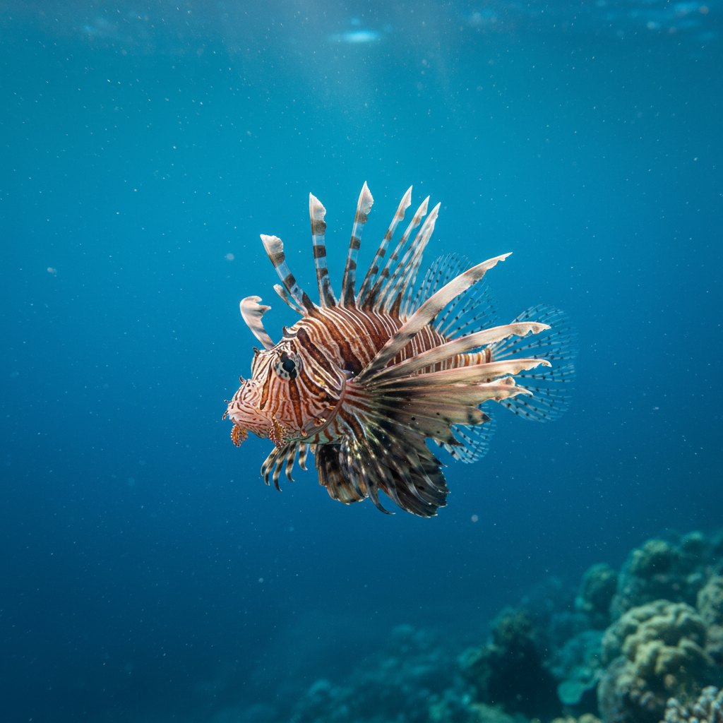 Pez León (Pterois volitans)