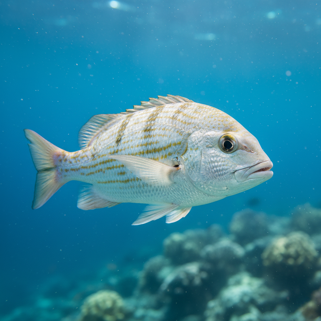 Pez ronco blanco (Haemulopsis leuciscus)