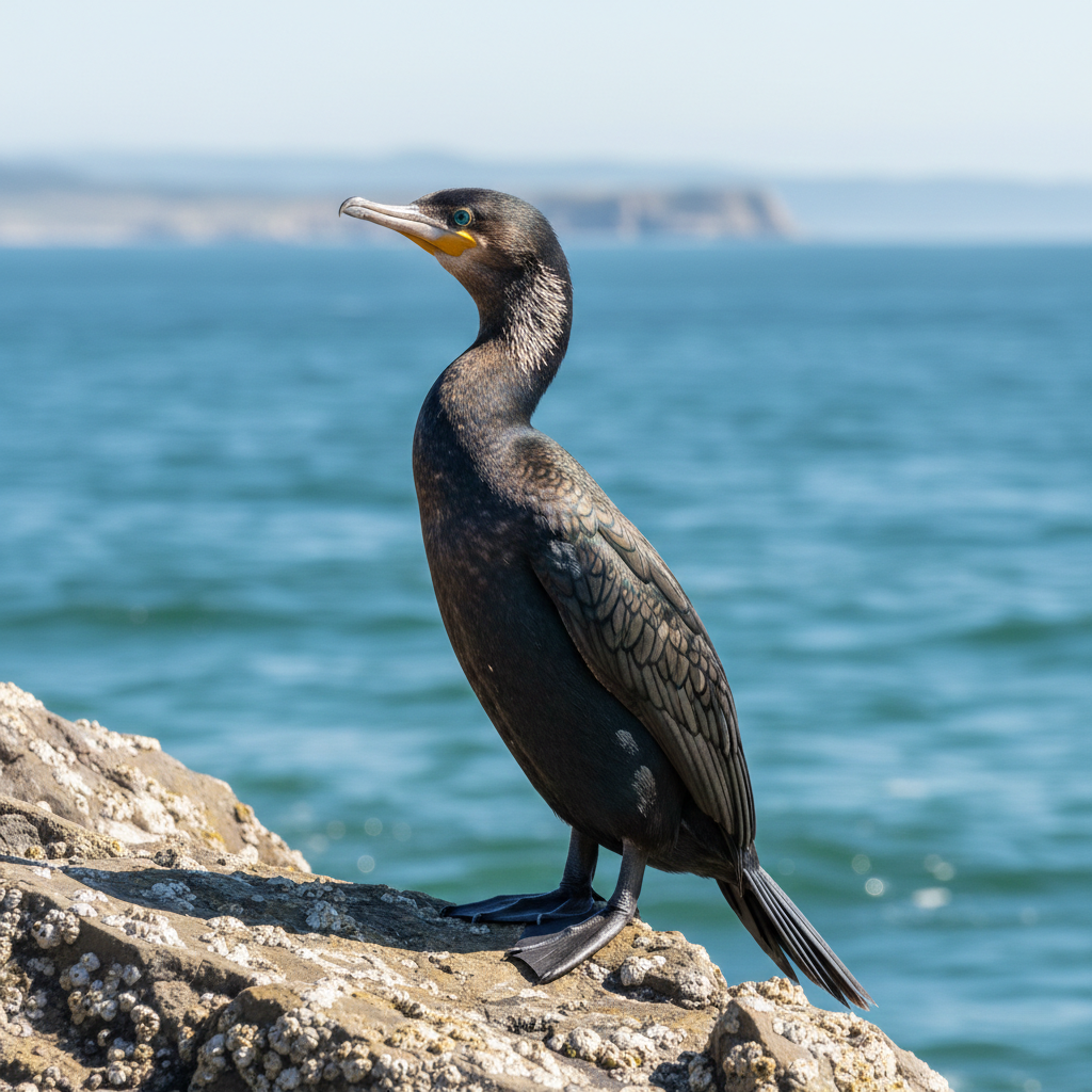 Cormorán de Brandt (Urile penicillatus)