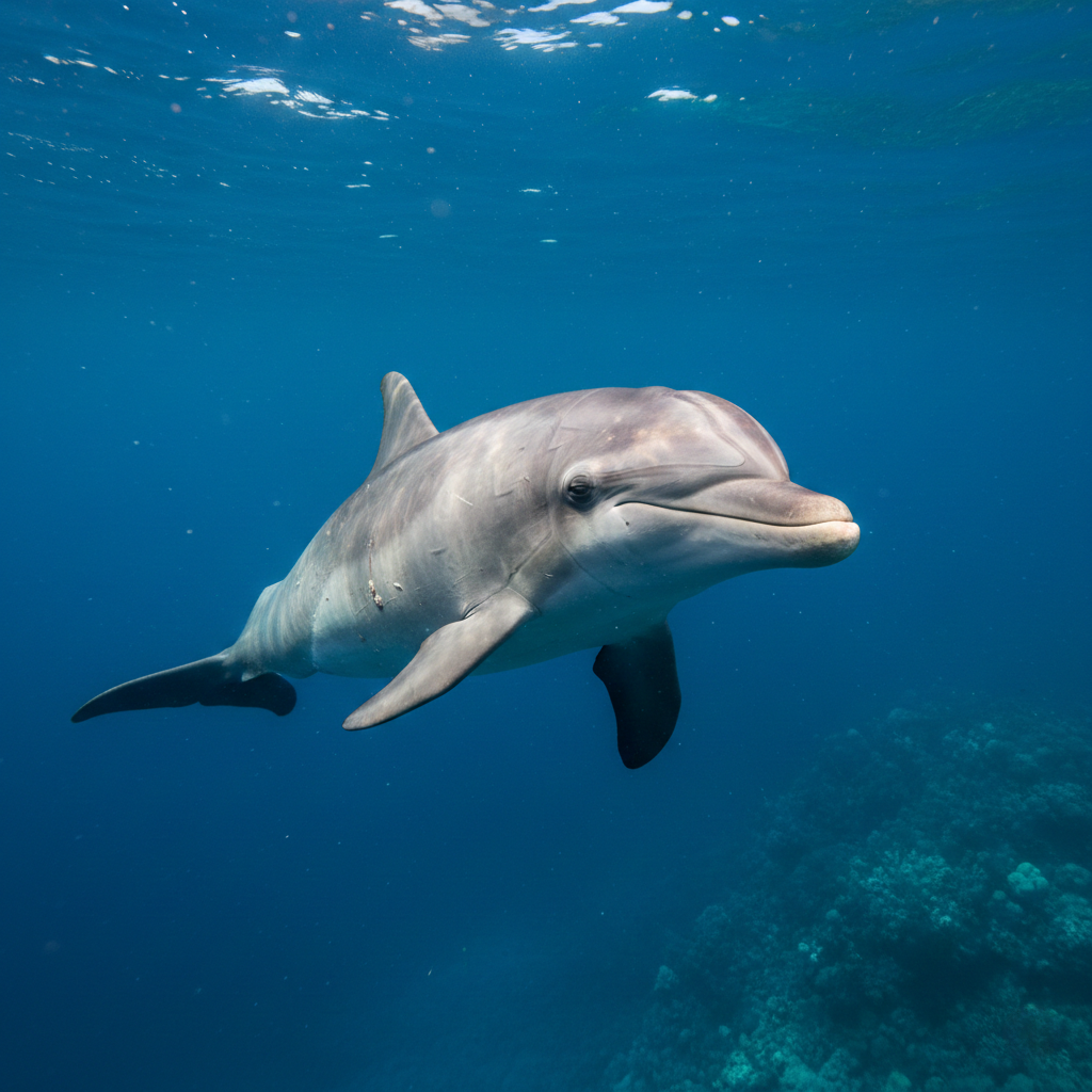 Delfín Nariz de Botella (Tursiops truncatus)