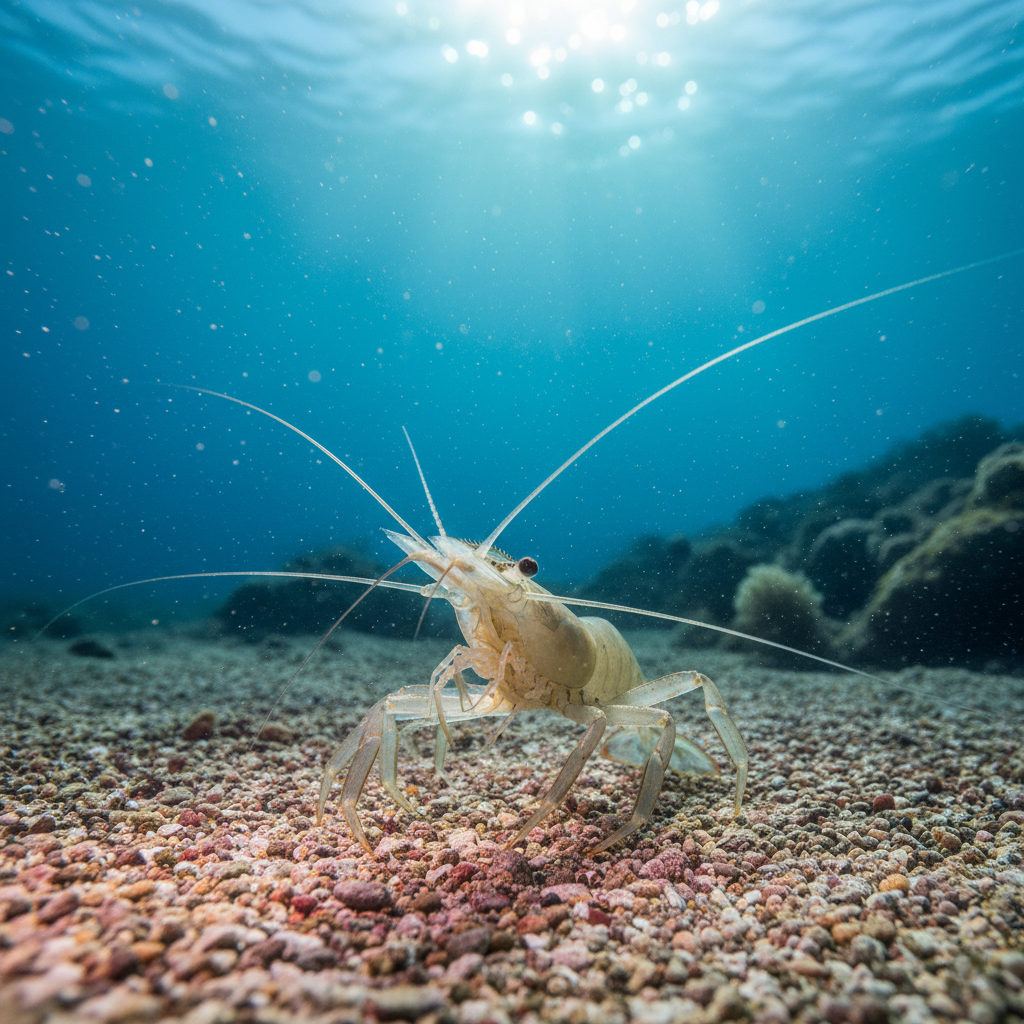 Camarón patiblanco (Litopenaeus vannamei)