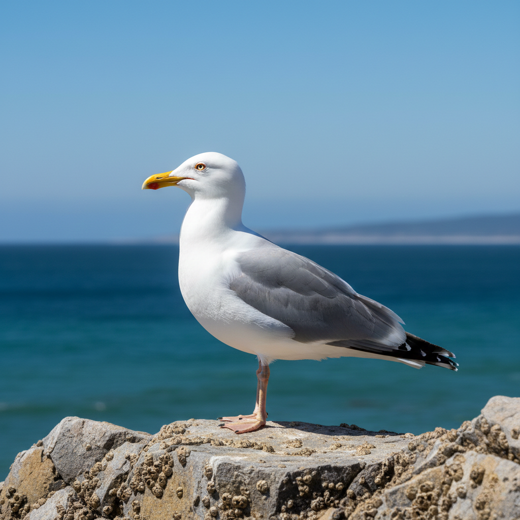Gaviota (Larus occidentalis)